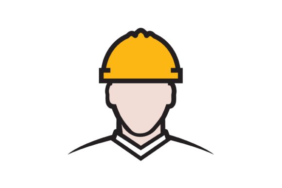 Contractor Vector Icon - Construction En: A Versatile Tool for Designers and Creators