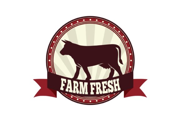 Farm Fresh Beef Label