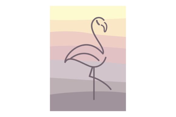 Flamingo Cartoon: A Creative Resource for Designers and Makers