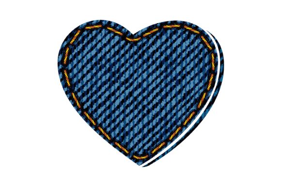 Jeans Heart Vector Icon: A Versatile Tool for Creative and Practical Use