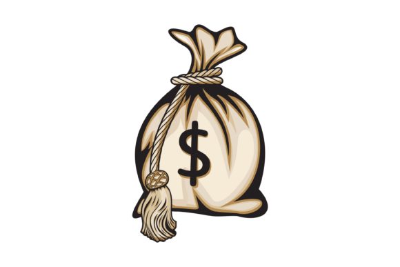 Money Bag with Dollar Sign Vector: A Versatile Design Asset for Creators and Businesses